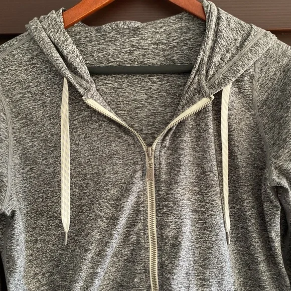Vuori Gray Zip-Up Hoodie - Picture 2 of 3